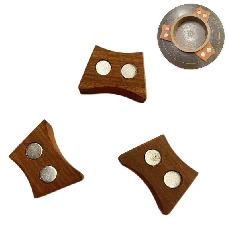 Image of Tragbare Mahagoni Doppel Magnet Magnet Stein DIY Keramik Teekanne Manuelle Produkt Werkzeuge Starken Sog Ist Nicht Einfach Zu Clamp Hände