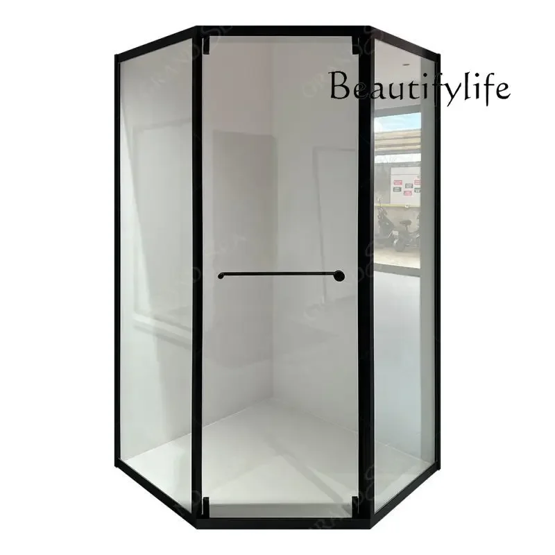 H45 Custom. Cheap BathroomAluminum Aqua Glass Straight Hotel Bathroom Sliding Shower Rooms By Sliding Enclosure Shower Rooms