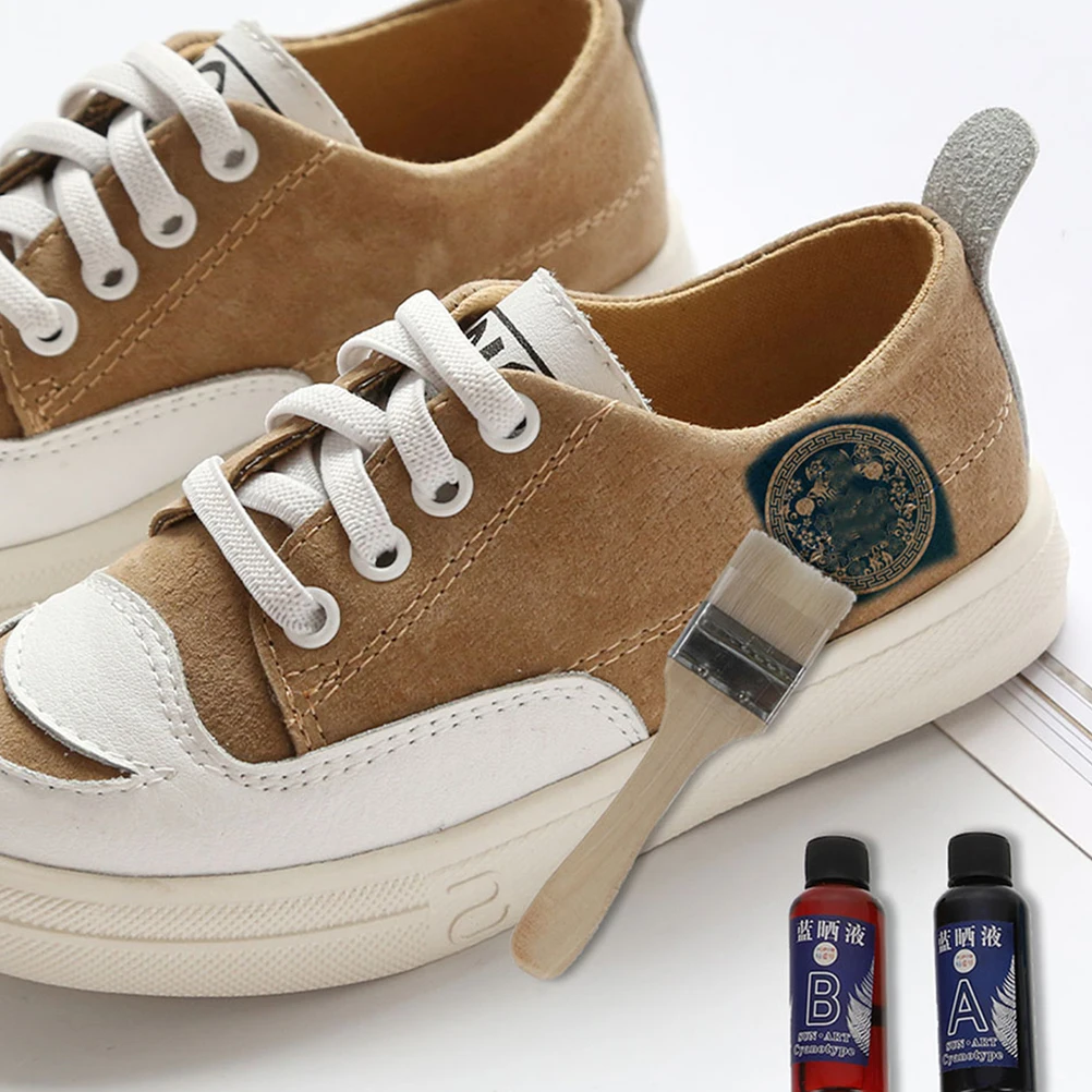 

1 Set Cyanotype Materials Kit Diy Crafts Supplies Liquid Pigments Art Practical Printing Tools Accessories Handicraft