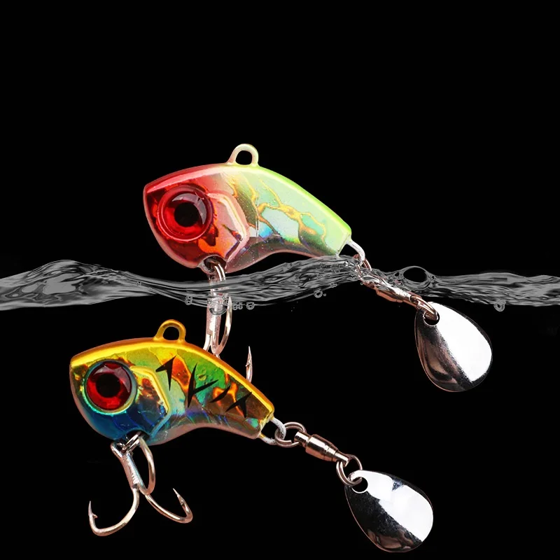 Señuelos VIB metálicos – Cucharas oscilantes artificiales para mar - imagen 3