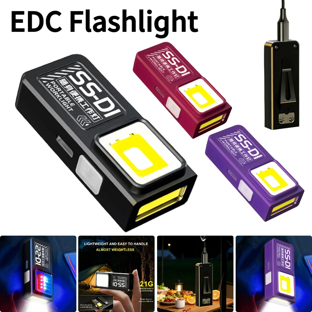Mini Led Cob Flashl…