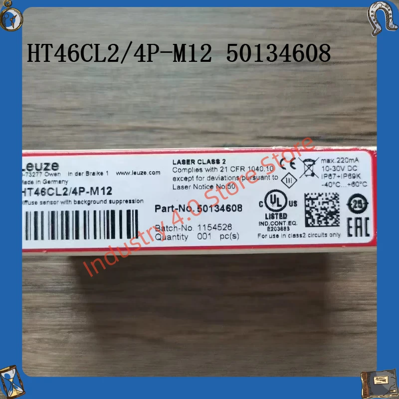 

Фотоэлектрический датчик новый оригинальный HT46CL2/4P-M12 50134608
