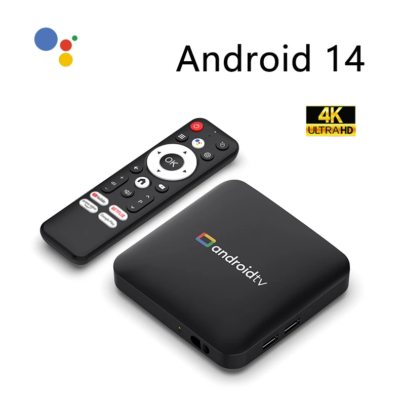 Smart TV Box H96 MAX Amlogic S905L3 Android 14 BT Google Voice