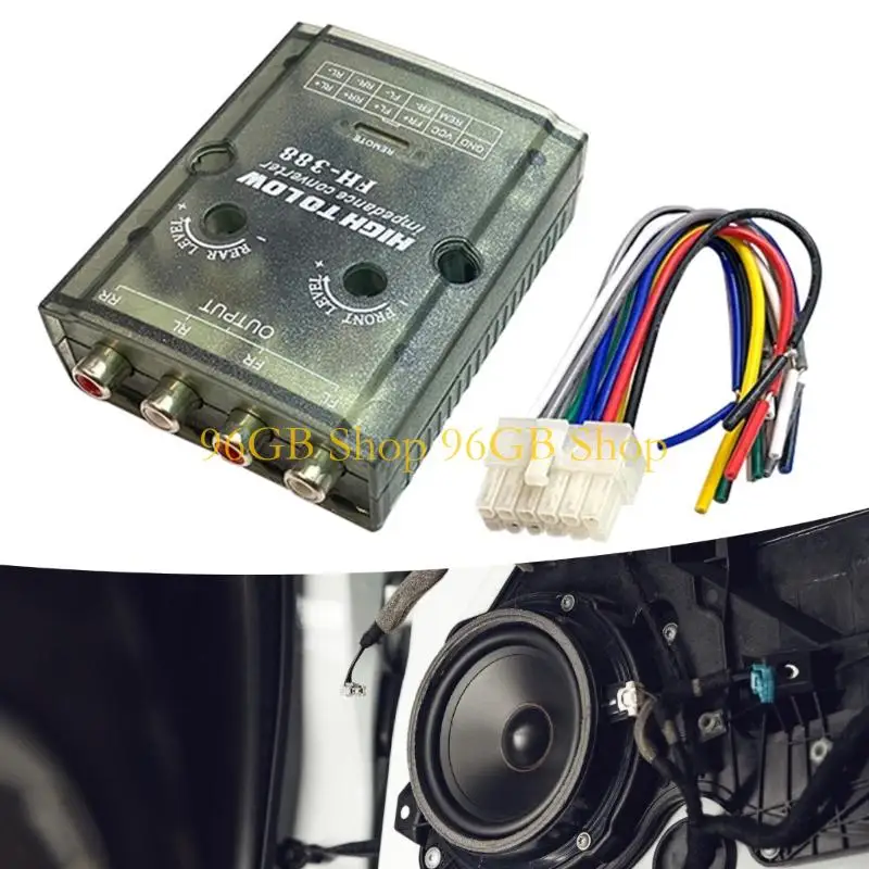 96GB Vehicle Sound Indication Processor Boosts Low Frequency Response Improves Sound Resolution Easy To Install In Most Car
