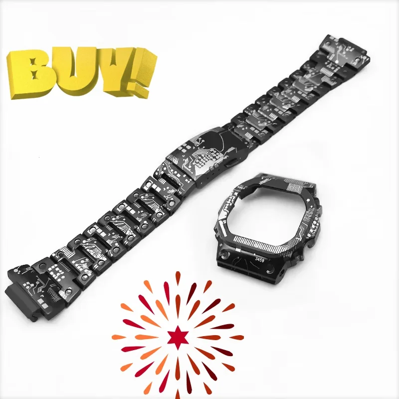 montre-carree-classique-avec-boitier-et-bracelet-en-metal--noir-mat-vintage-compatible-avec-les-montres-numeriques-retro-durable-pour-5000-5600-5610
