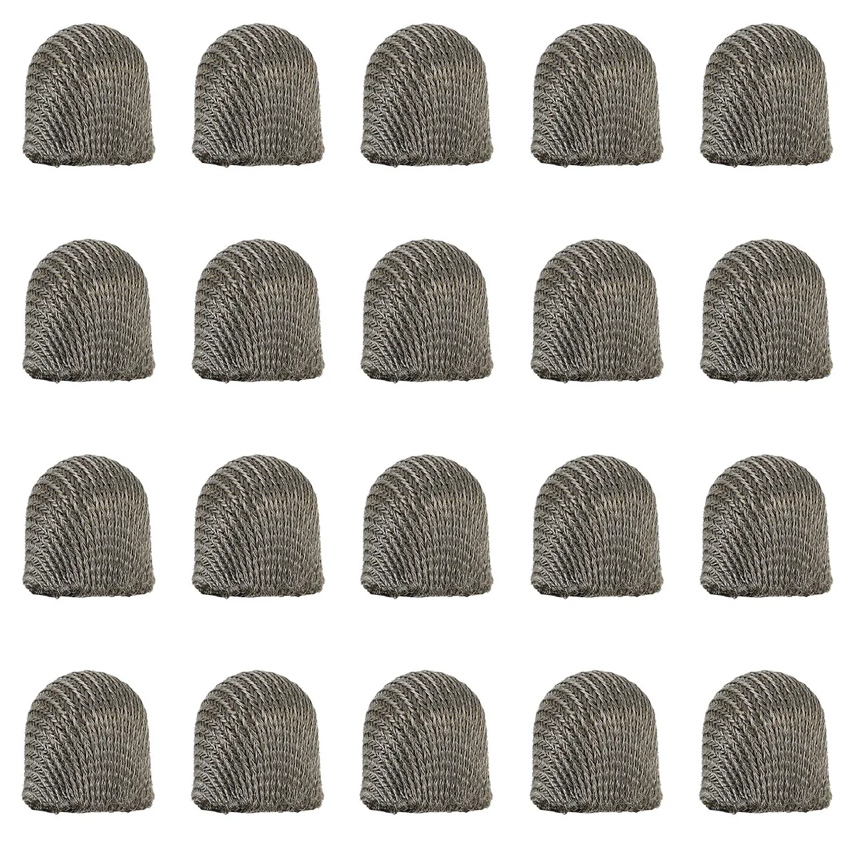 20Pcs Conductive Fiber Stylus Cap Premium Nano Conductive Cloth Tips for Pencil Tablets Smartphones