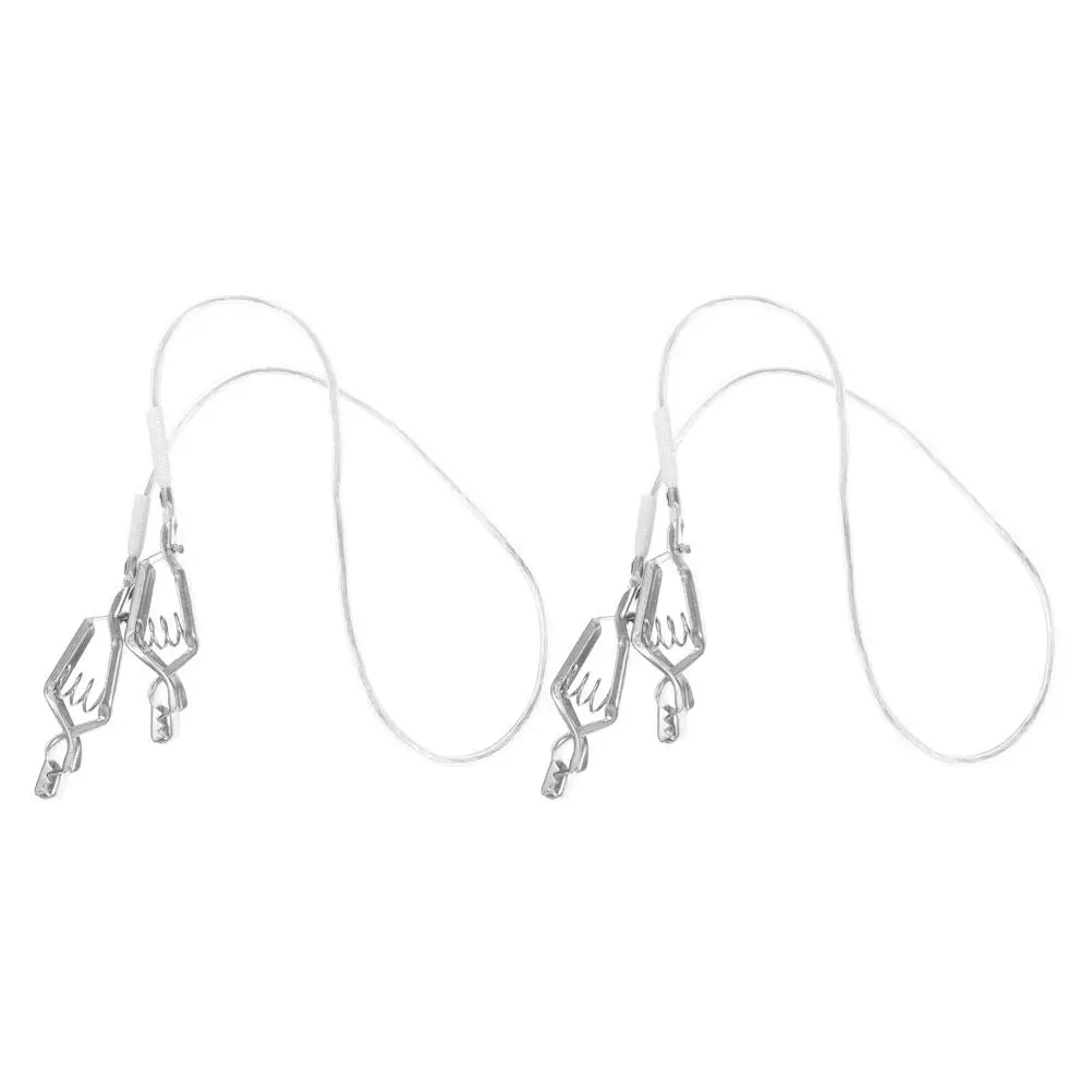 2 Pcs Fencing Equipment Manual Fecing Adult Foil Hand Wire Stainless Steel Sabre Child