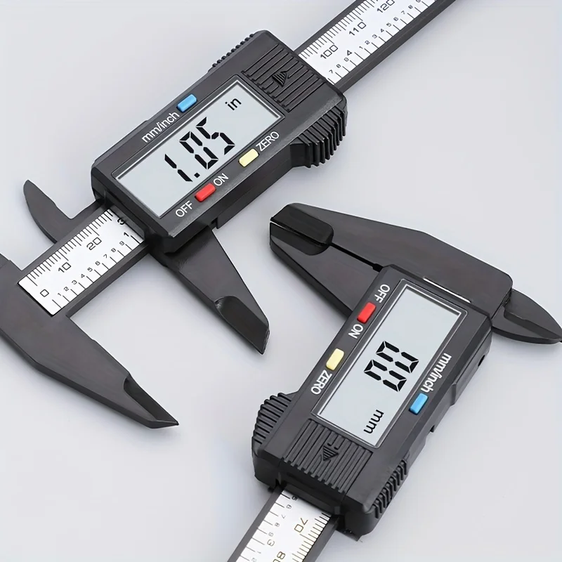 Electronic Digital Calipers Measuring Tool LCD Screen Conversion in Inches and Millimeters used for Jewelry Measurement and DIY