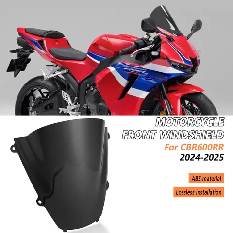 Pare-brise avant de moto pour Honda CBR600RR 2024 CBR 600 RR 2025, nouveaux déflecteurs de vent, accessoires, becquet avant