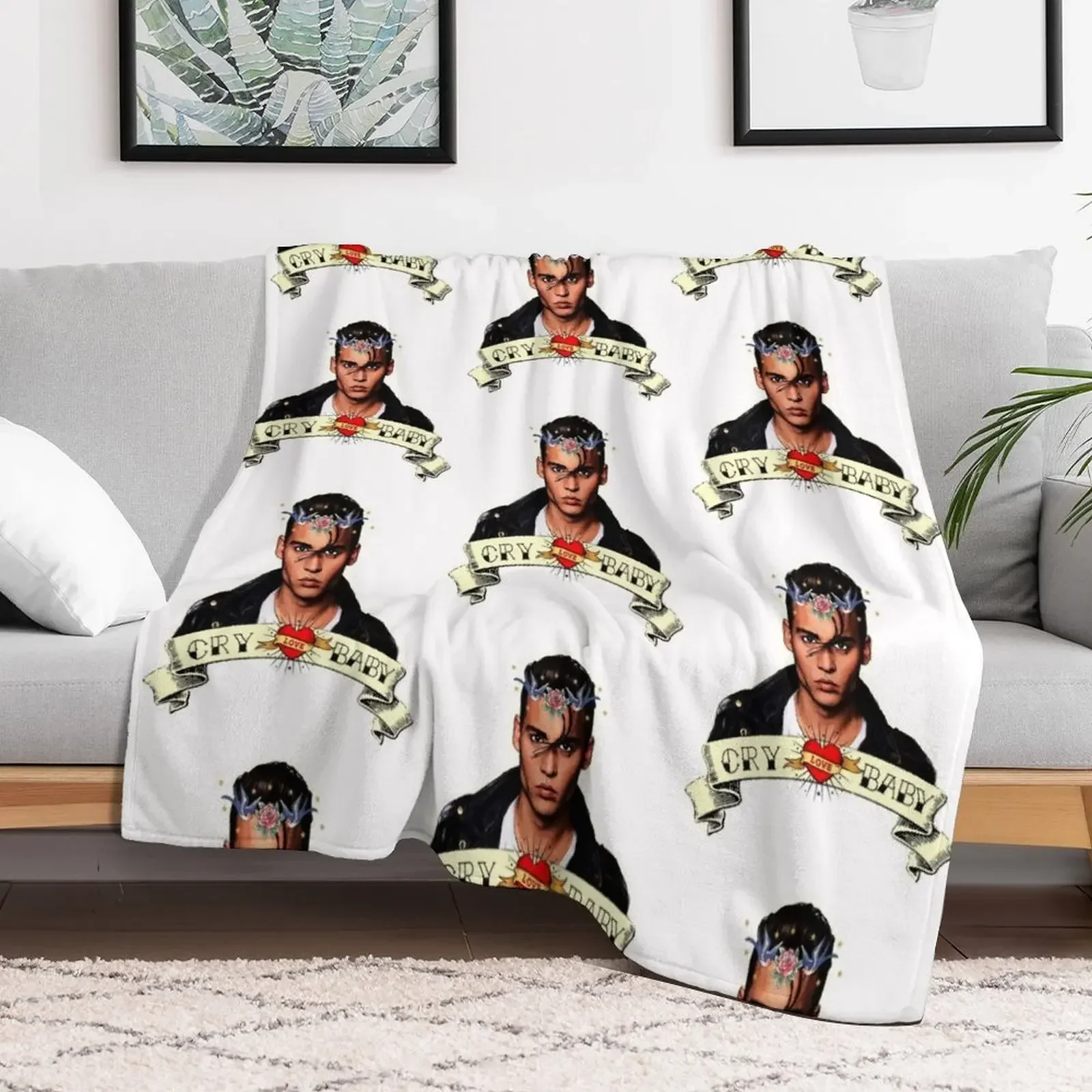 

Cry baby Throw Blanket Comforter Thermal Luxury Throw Blankets blankets and throws Heavy Nap Blankets