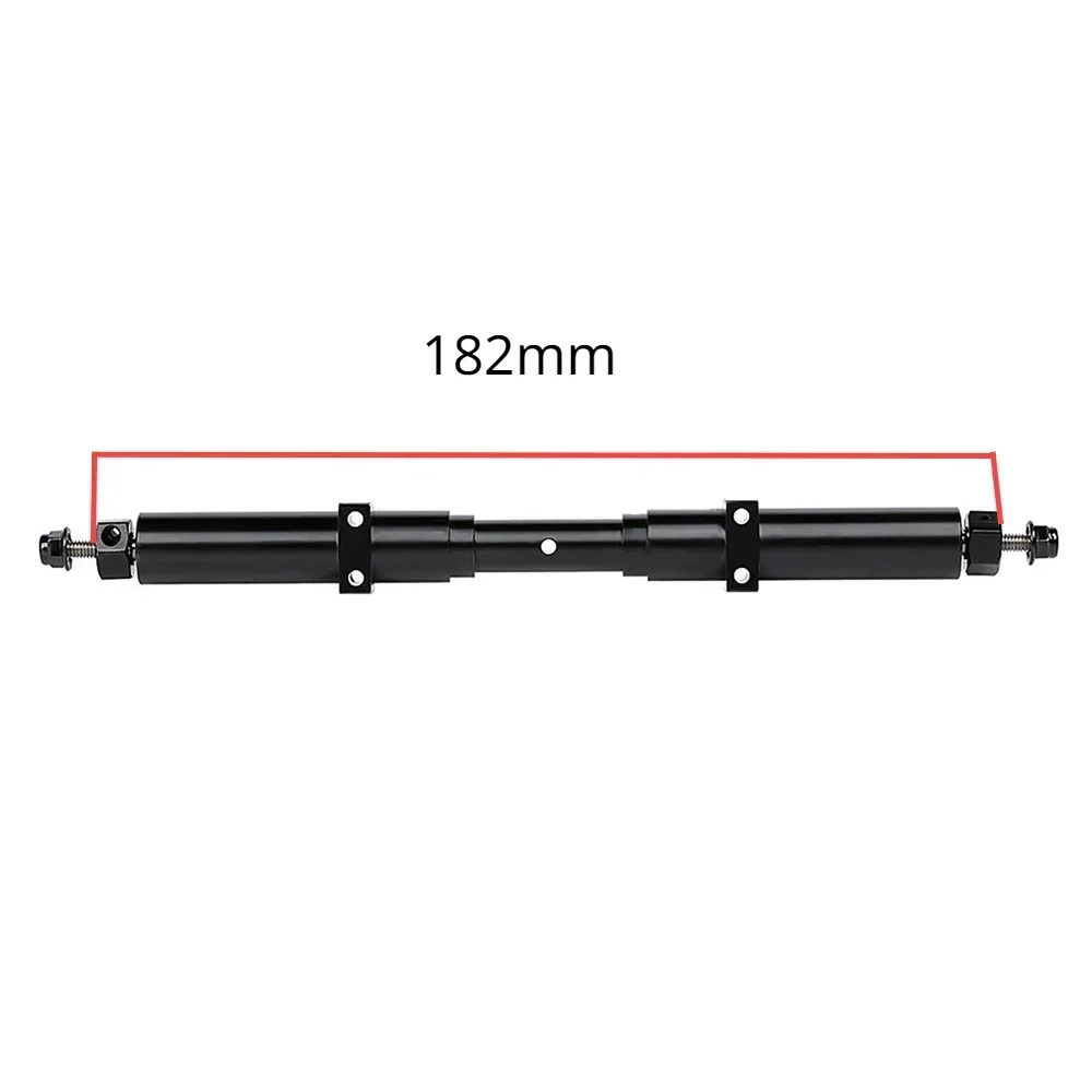 Metal RC Car Unpowered Rear Axle 133.5mm/155mm/182mm for 1:14 Tamiya Tractor Trailer 1/10 RC Car DIY Parts