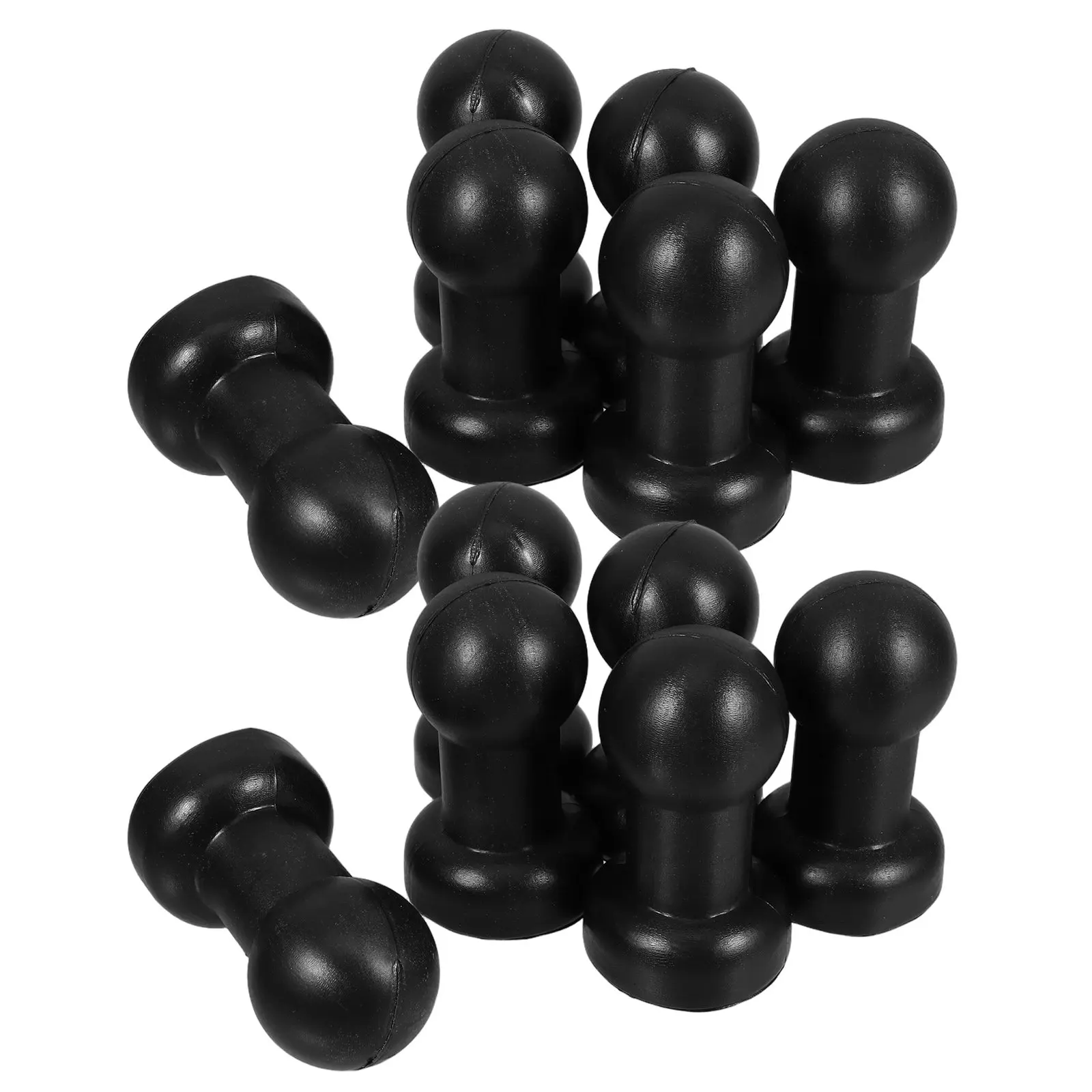 

12Pcs Bright Colored Ball Caps for Trampoline Poles Universal Fit Easy Install Protective Pole End Covers Outdoor Indoor Play