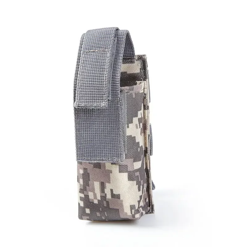 Tactical Molle M5 Flashlight Pouch Single Pistol Magazine Case Torch Holder Outdoor Tourniquet Hunt Knife Light Holster Bag