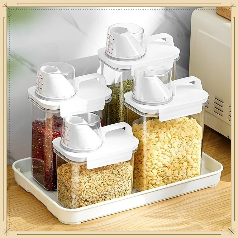 

Герметичный контейнер для стирального порошка и моющих средств, прозрачный, с крышкой, для хранения порошка и жидкости