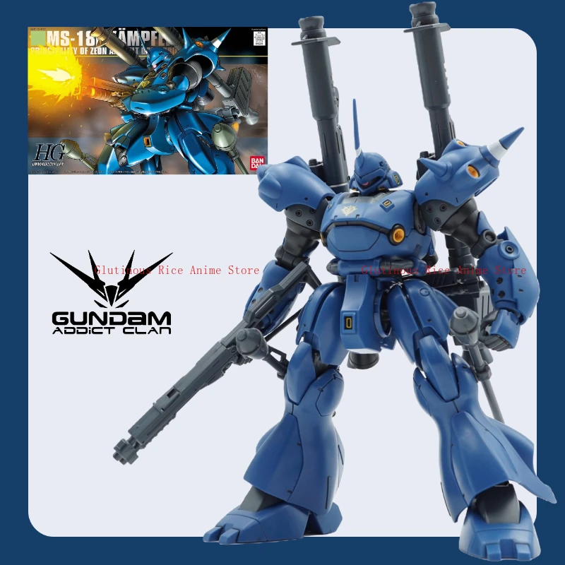 

В наличии Bandai HGUC 1:144 h89 MS-18E Kampfer собранная модель игрушка орнамент подарок на день рождения оригинальные коллекционные предметы совершенно новые
