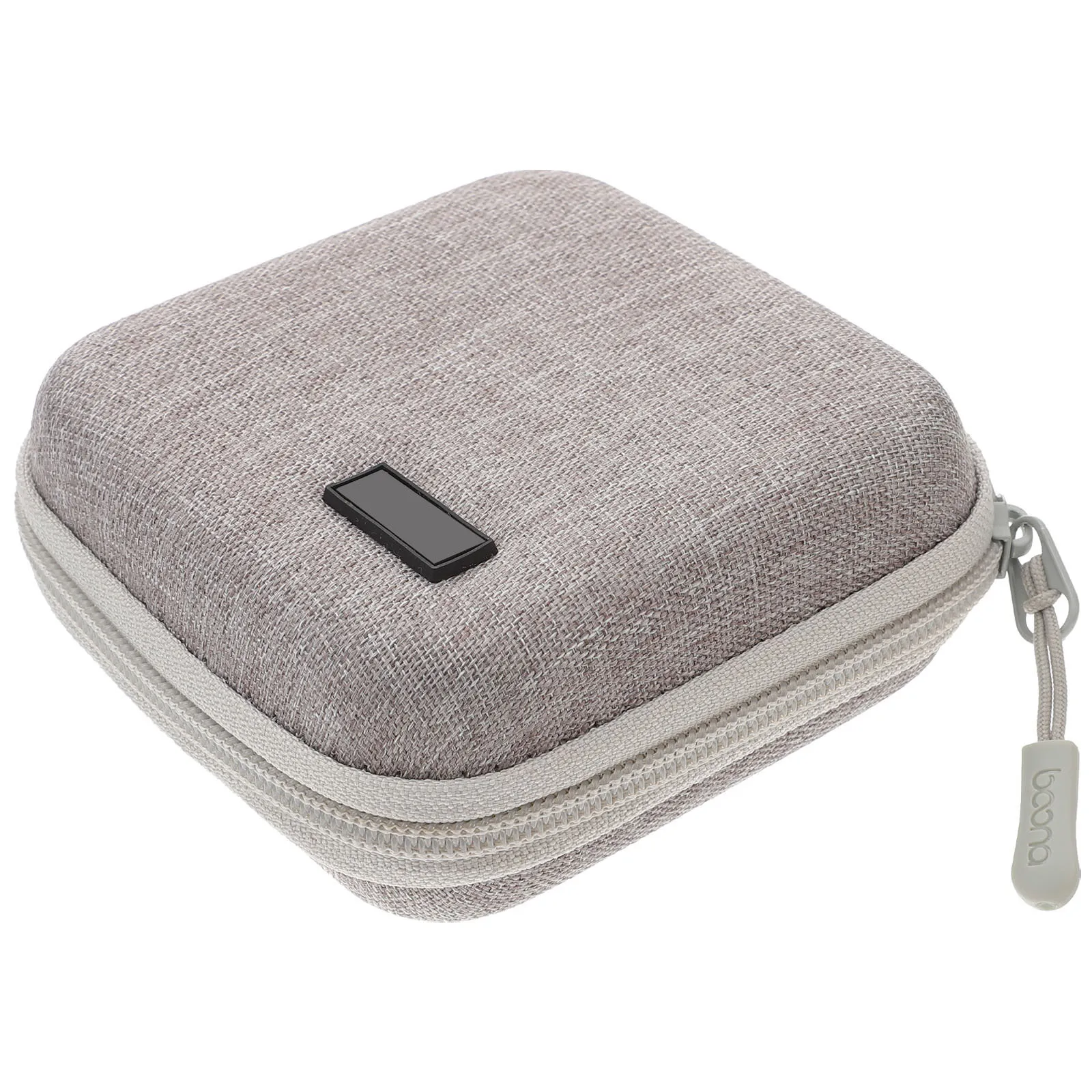 

Storage Bag Travel Kit Grey Large Capacity Data Cable Organizer USB Cable Digital Gadget Device Phone Case Travel Inserted