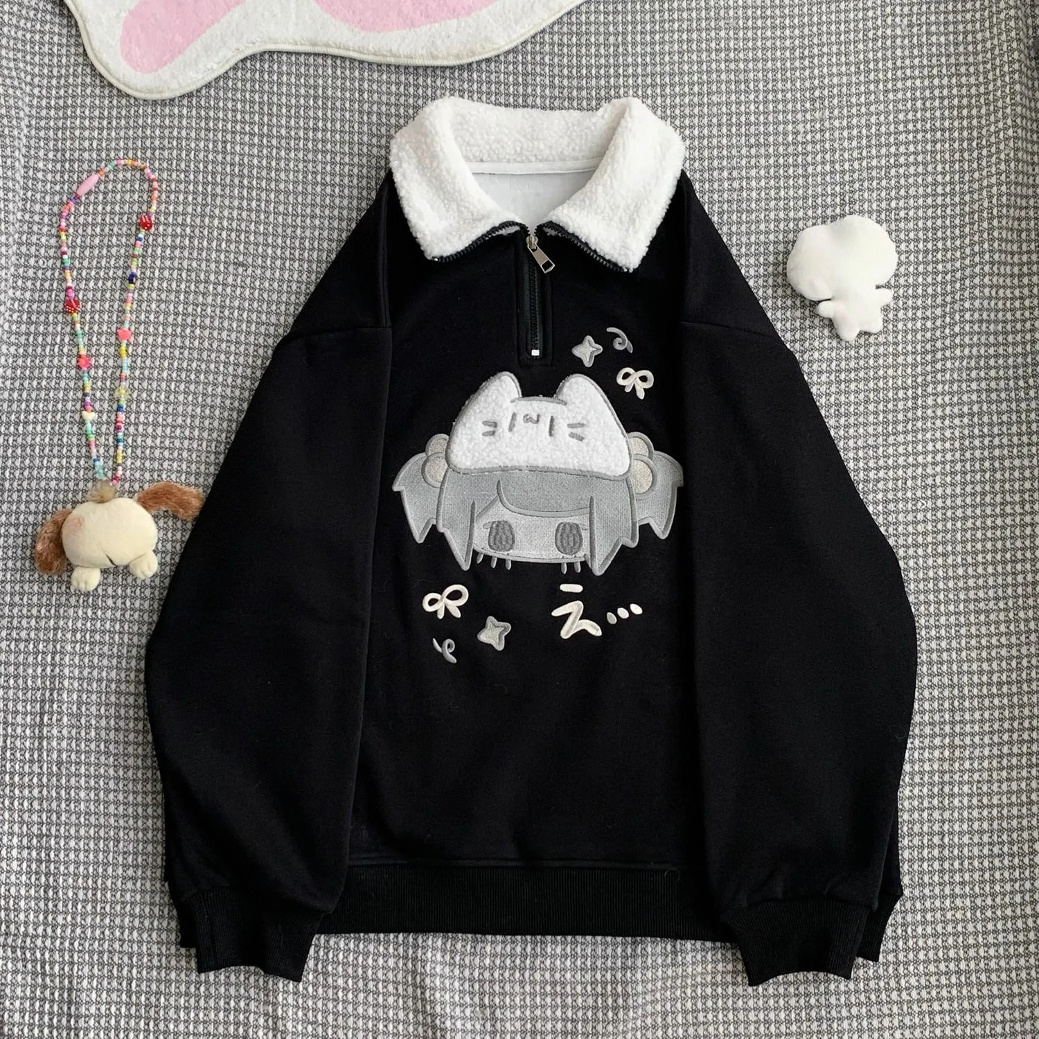 Autumn Subculture Japanese Shirts Pullover Women Y2k Clothing Amercain Vintage Coats Kawaii Sweatshirts Harajuku Thin Hoodies