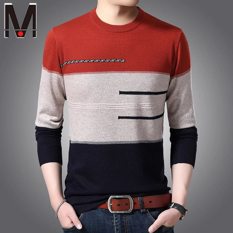 Autumn and Winter New Knitwear Fashion Men's Thickened Sweater Daily Work Coat Knitted Sweater