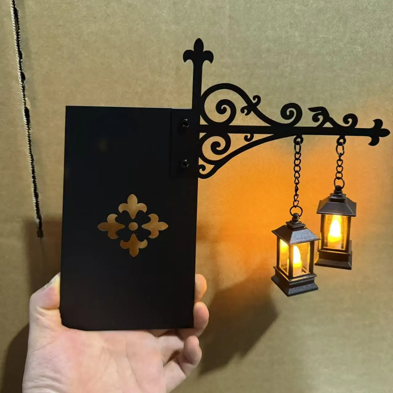Linterna de biblioteca, iluminación decorativa para estantería, linterna retro para biblioteca, lámpara para estantería,