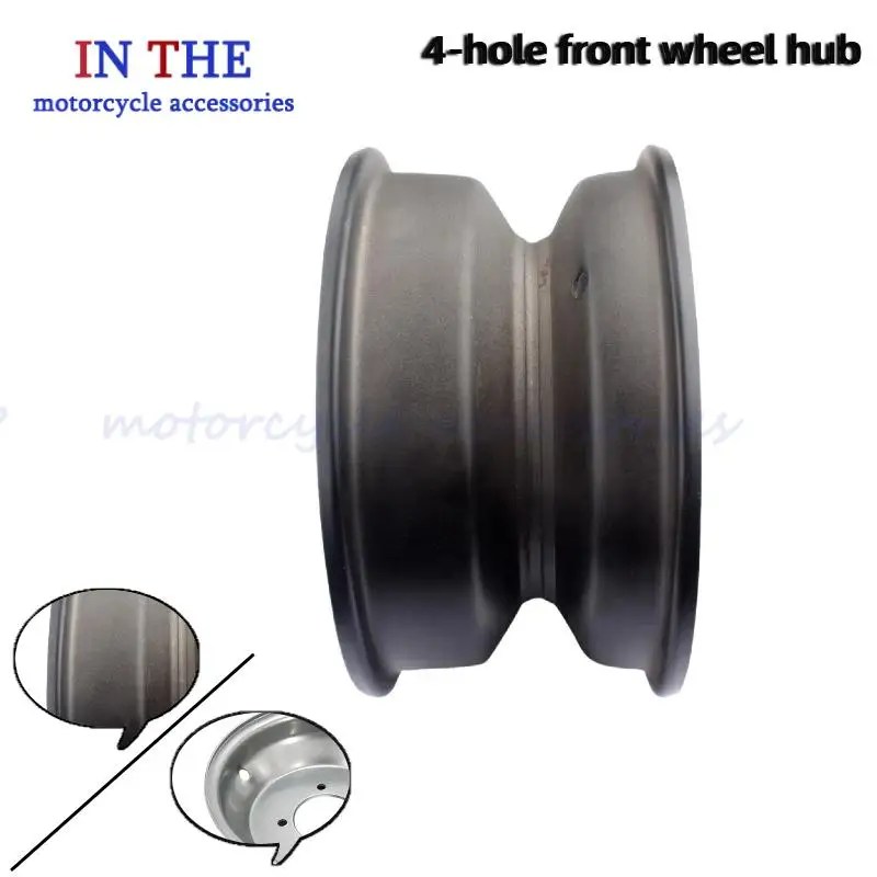 

10 Inch Black ATV Front Rear Wheel Rims 10 "four hole hubs fit ATV 20X7-10 21X7-10 23X7-10 20.5X10-10 22X10-10 20X10-10