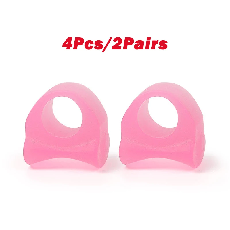 Pexmen 2/4 Stuks Hamerteen Corrector Teen Spalken Realign Gebogen Gekruld Klauw Hamer Tenen Teen Separator Stijltangen voor Mannen en Vrouwen