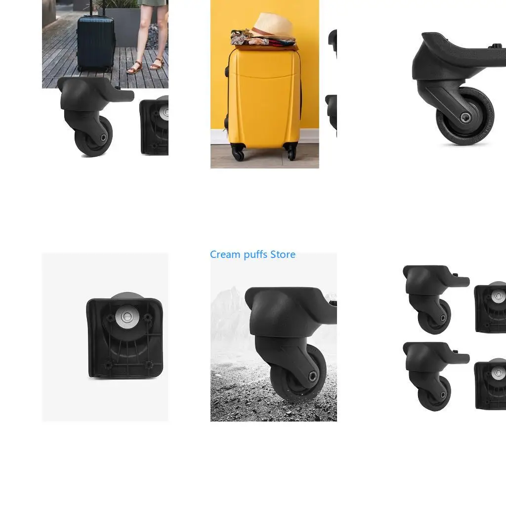 50LE 4Pcs Suitcase Replacement Accesories Easy Installation For Trolley Bag