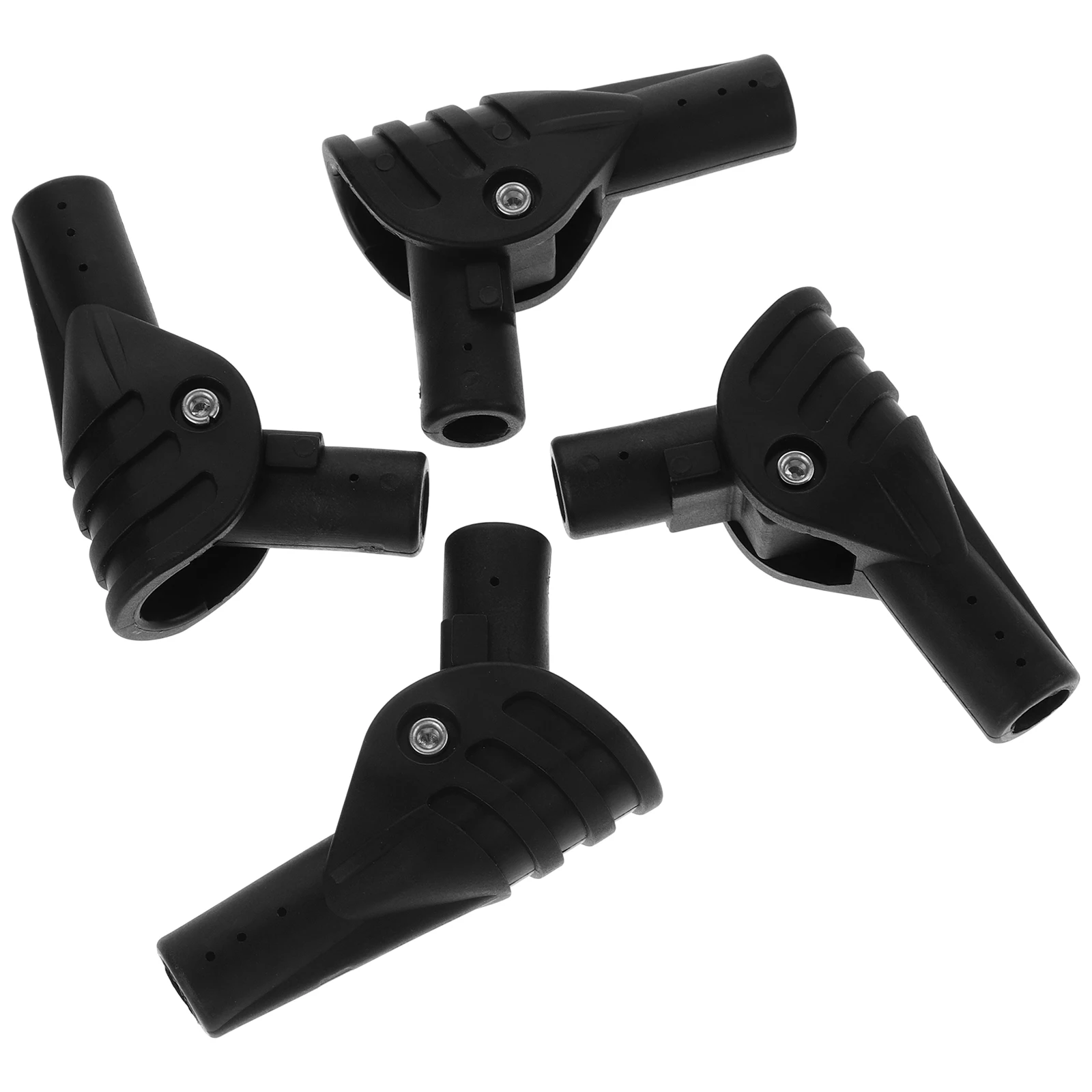 

4pcs Tent Support Pole Connectors Lightweight Durable Material Camping Hiking Accessories Replacement Repair Kit Foldable Joint