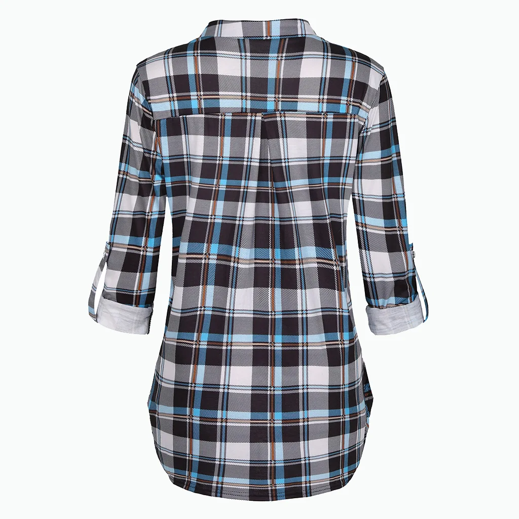 Damen Umstands-Still-T-Shirt mit V-Ausschnitt, einfarbig, langärmelig, Still-Tops, Kleidung für schwangere Frauen – Detail 4