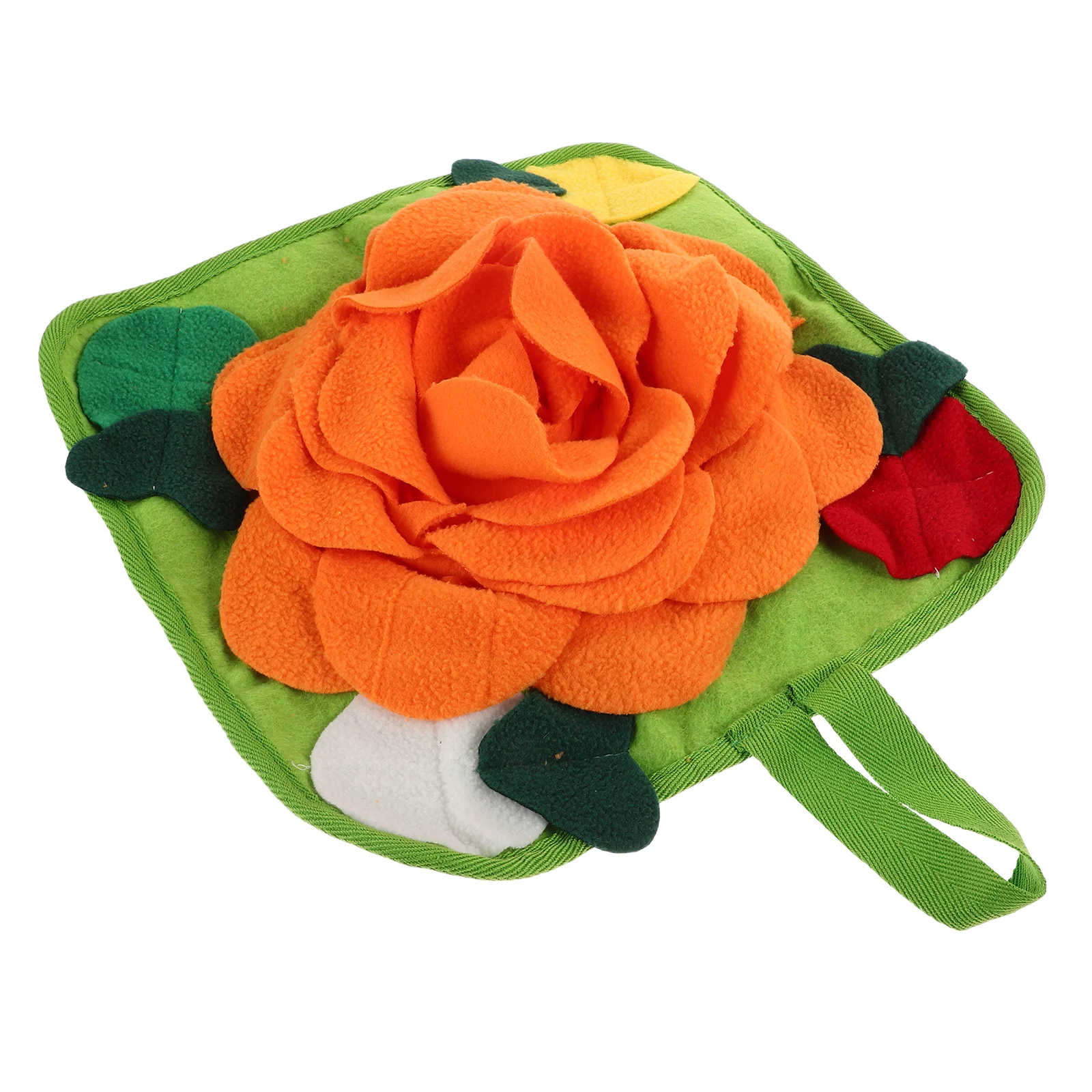 

Pet Slow Feeding Bunny Foraging Toy Hamster Enrichment Activity Rabbit Feeding Puzzle Snuffle Mat for Small Pets Dog