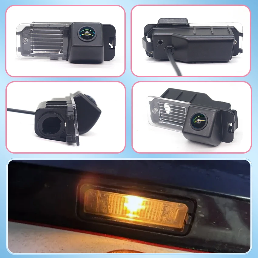 1080P Backup Rear View Camera For Volkswagen For VW Polo 4 2002~2009 MK4 9N 4Q 9N3 Hatchback license Plate Camera Parking Camera