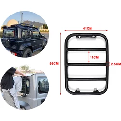 Window ladder For Suzuki Jimny JB64 JB74W 2019 2022 Car Rear Window Extension Climbing Ladder Protective Frames Accessories