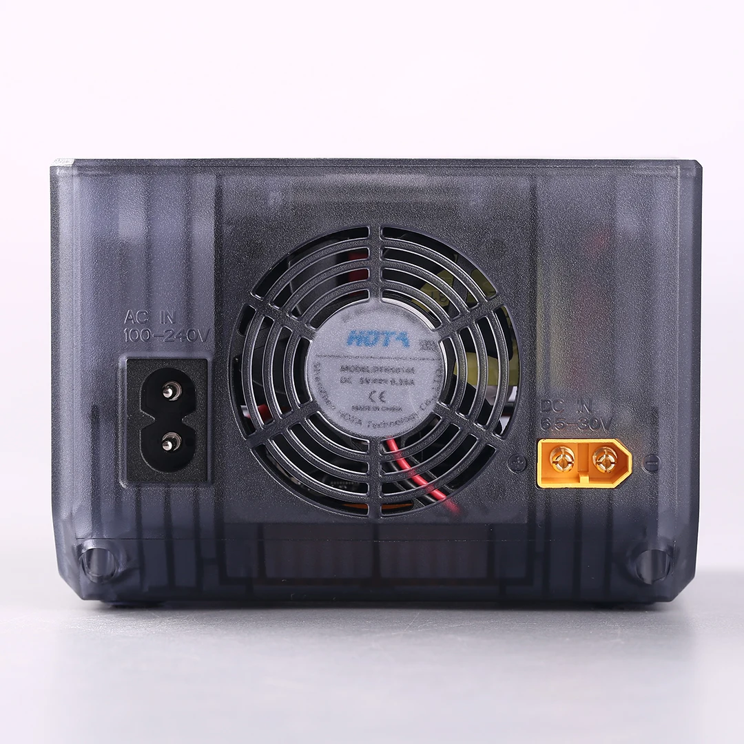 HOTA D6 Ultra Intelligent Charger 300W Dual Channel Gallium Nitride for FPV Lithium Battery Model