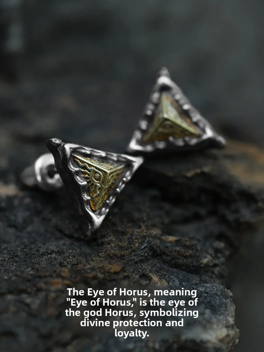 original-yinsu-925-sterling-silver-men's-earrings-egyptian-god-horus-eye-design-retro-shaped-allergy-free-handmade-j