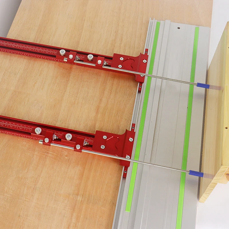 

Woodworking Parallel Rail Guide System Engraving Machine Slotting Track 0-600mm Parallel Sliding Rail for Electric Circular Saw