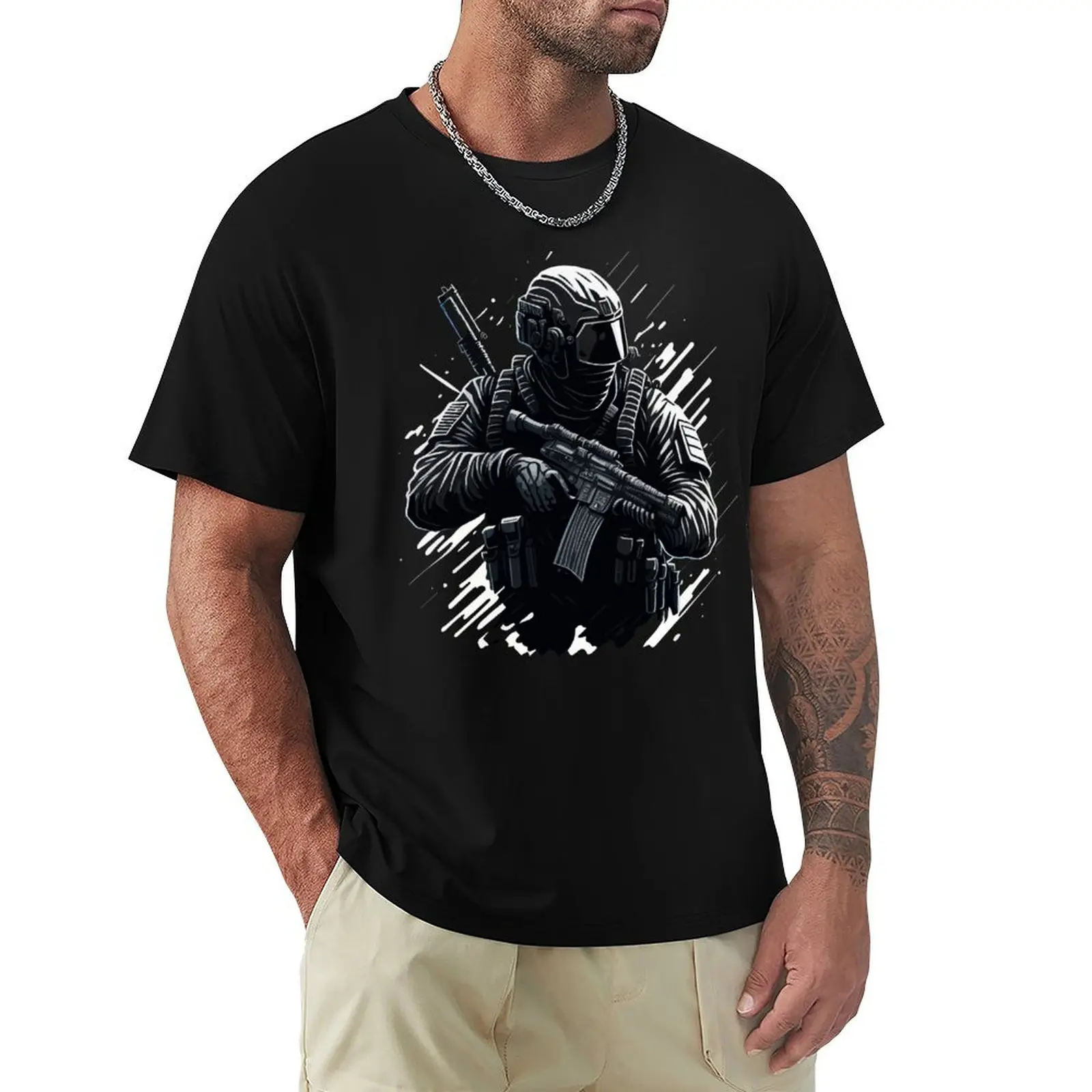 Vigilant Strike T-Shirt cotton t shirts man 100% T-Shirt