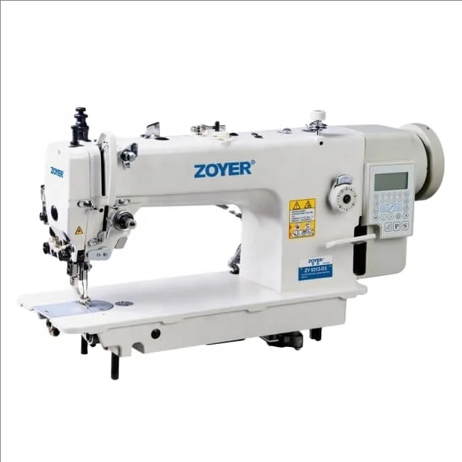 ZY0303D Industrial High Speed Sewing Machine Top And Bottom Feed Flat Bed Direct Drive Lockstitck for Business Use