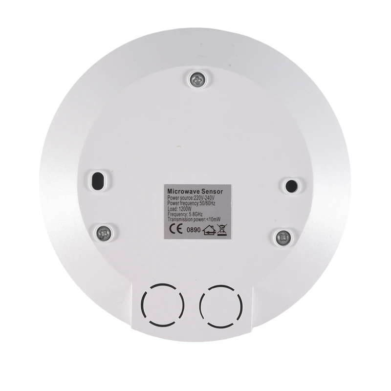 B37B-220V 1200W Microwave Radar Sensor Motion Detector LED Light Switch For LED Lighting Ceiling Mount Motion Detector