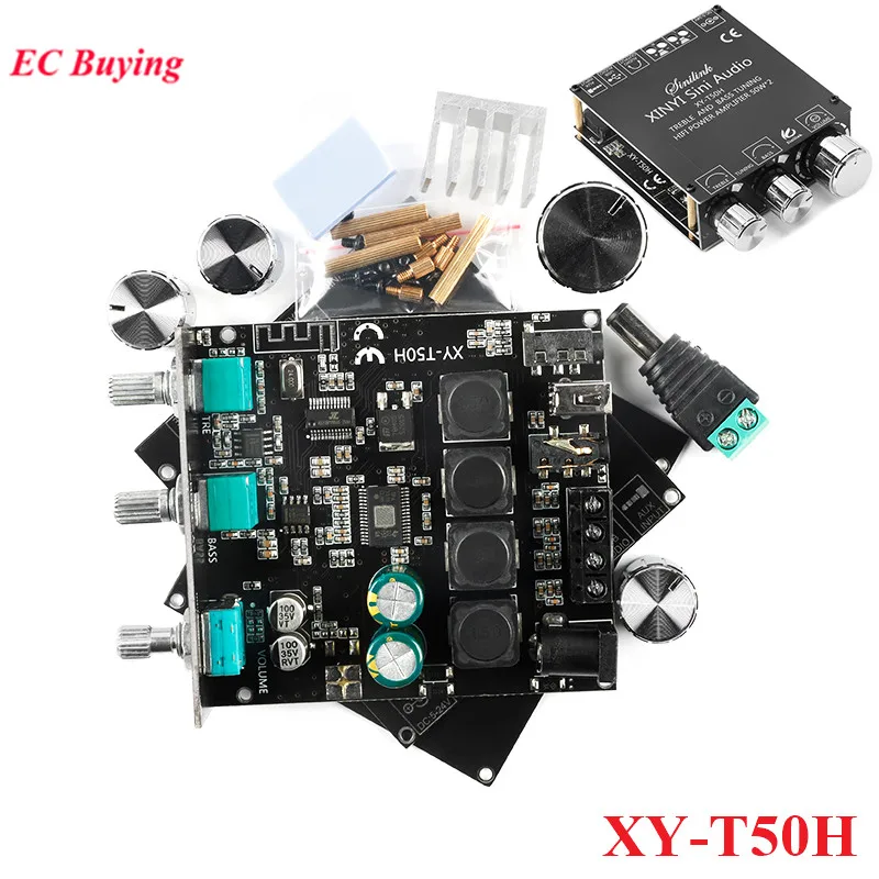 XY-T50H/T50L 2x50W Bluetooth 5.0 HIFI Amp Board