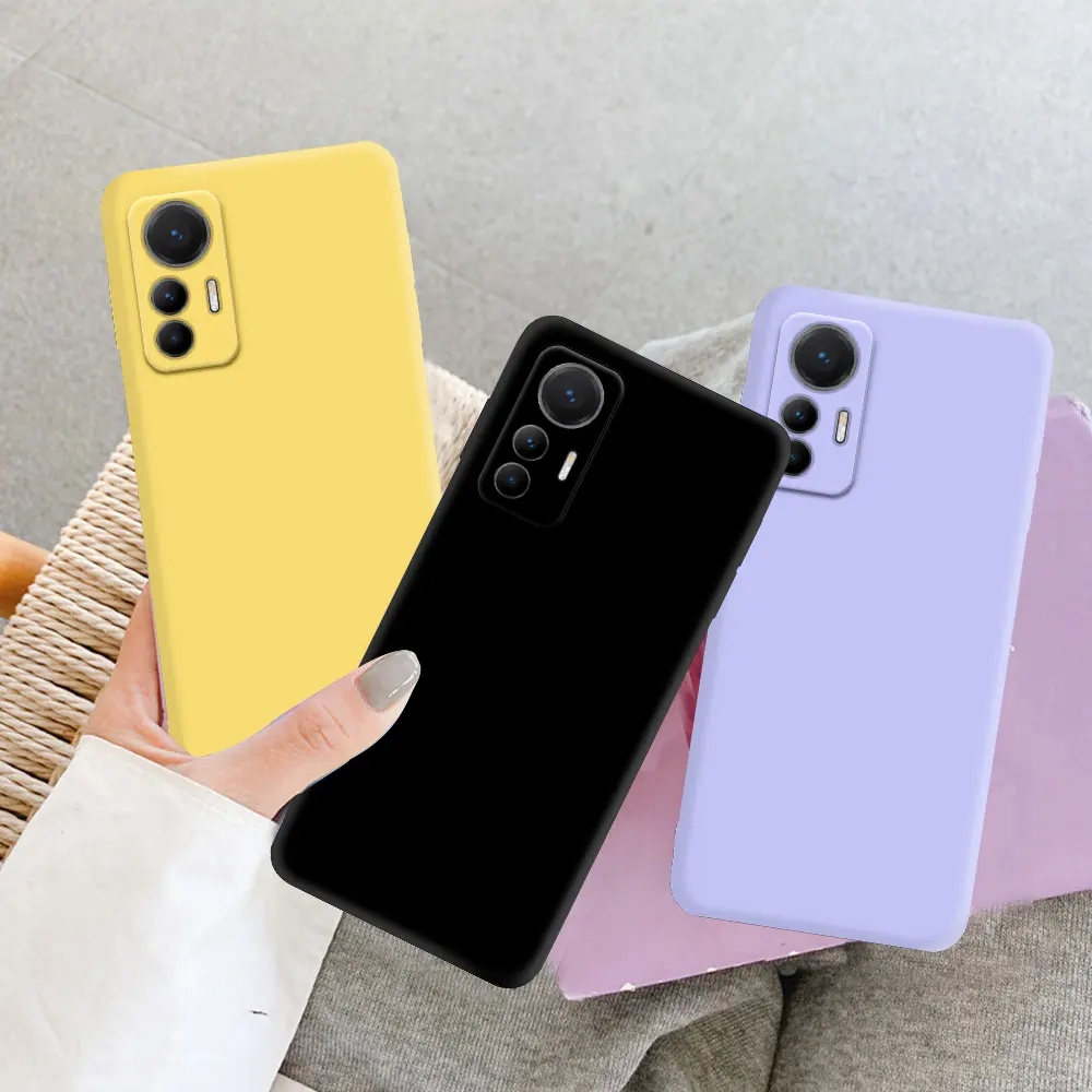 Luxury Liquid Silicone Phone Soft Case for Xiaomi Mi 12 12S 12X 12T 13 Pro Mi12 Lite NE Mi 13T Pro Mi13 Lite 5G Cover