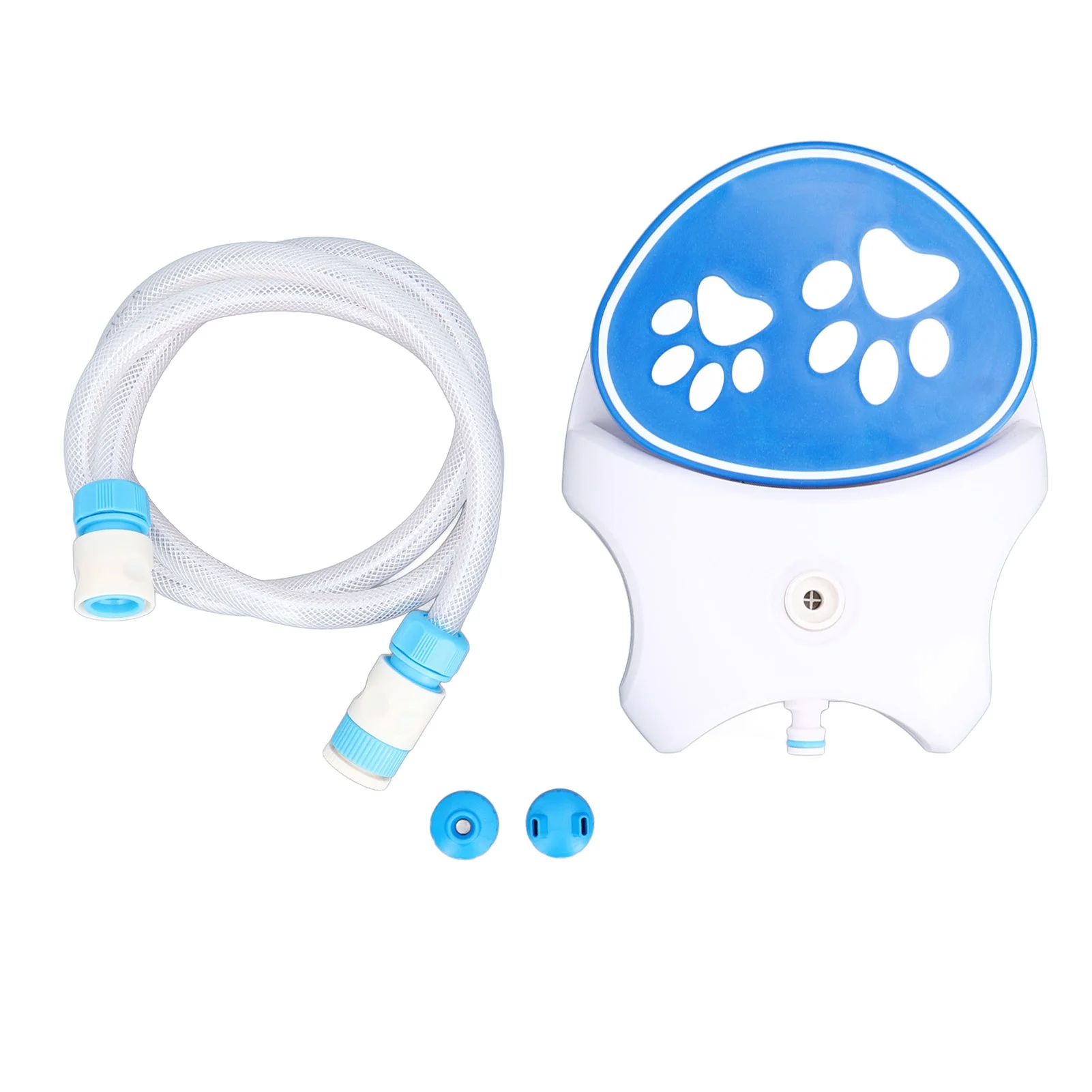 Outdoor Dog Water Fountain Step On Foot Activated Dog Water Dispenser Automatic Dog Water Sprinkler with Hose