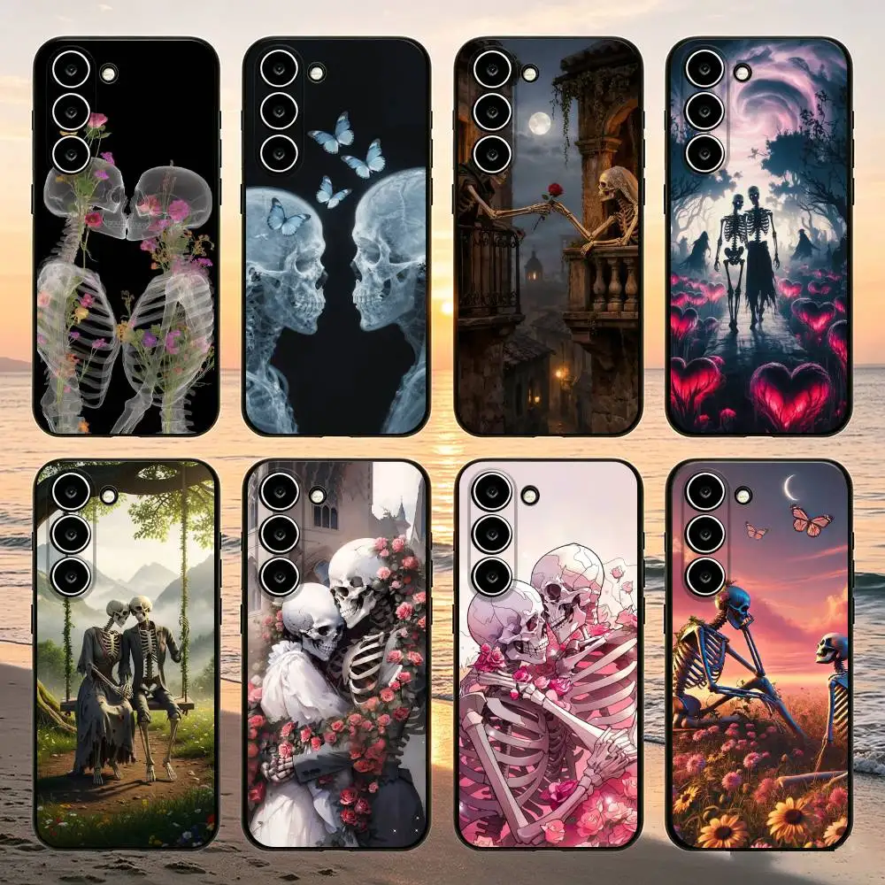 Beautiful Love Phone Case For Samsung Galaxy A52 A42 A32 A22 A12 A02S A72 A73 A51 A41 A31 A21S A71 A30S Black Cover