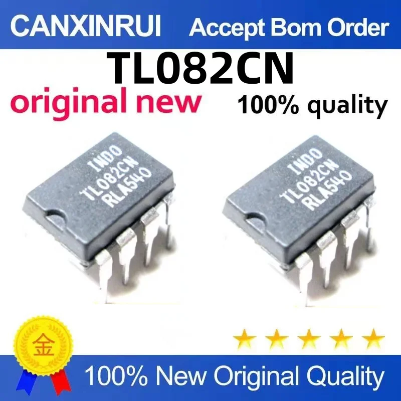

（100 pieces）TL082CN High Speed Dual Operational Amplifier DIP-8 Quality Assurance