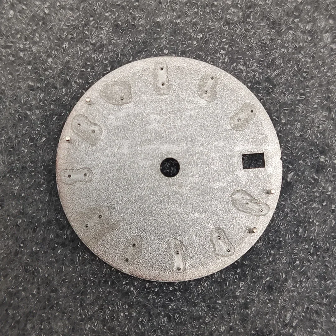 NH34 الطلب عالية الجودة NH34 الأيدي تموج سطح ساعة الطلب ل Seiko 28.5 مللي متر ساعة الغوص تعديل الملحقات