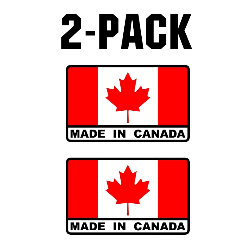 

33414# Made in Canada Canadia Sticker Vinyl Decal for Car Bike Motorcycle Truck Waterproof Car Accessories Pegatinas Para Coche