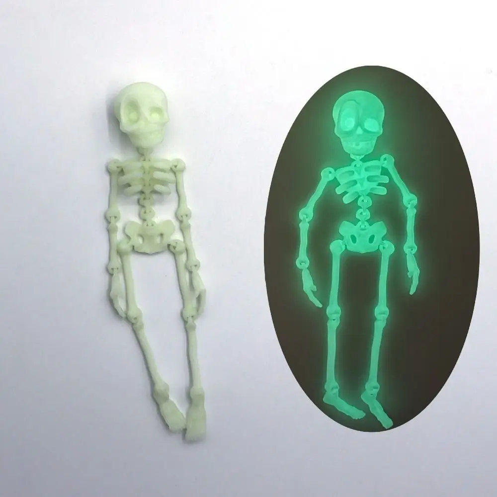 

Movable Skeleton Rack Refrigerator Sticker Funny Personality Refrigerator Magnets Decoration Exquisite Halloween Ornaments