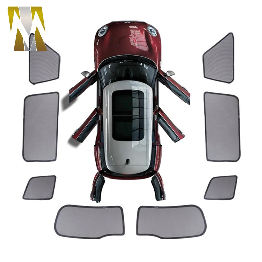 Window Sunshade Car Accessories Sunshield Magnetic Shade Blind Mesh Cover For Mini Cooper F54 F55 F56 F60 R60 Countryman Clubman