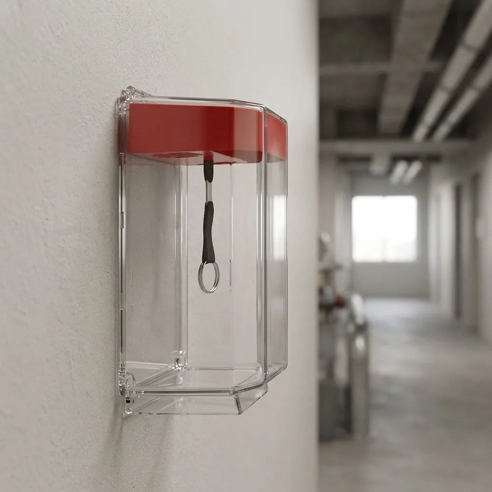 Waterproof Cover for Manual For Fire Alarm Pull Station Ensures Reliable Operation and Protection Against Weather and Tampering