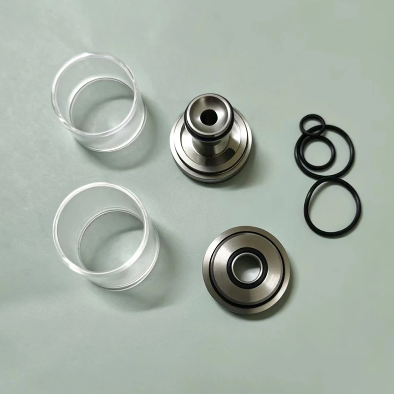 YFTK Bishop MTL becap cap RTA Tank Değişimi 2ML/4ML gözlük/tüp/Alt v1 hava akışı yok/ Hava pimleri Dekoratif Yedek Parçalar