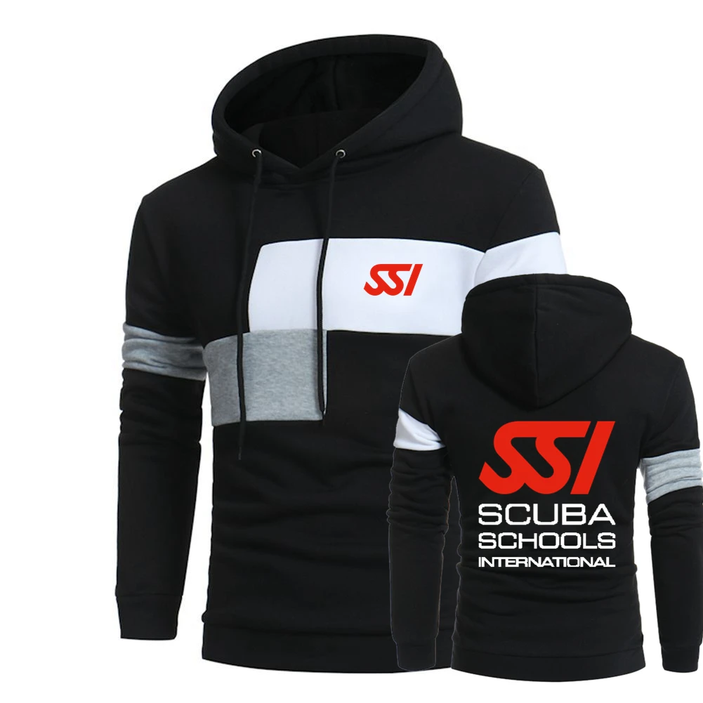 

2021 New Put Together Sweatshirt Scuba Schools International SSI Logo Print Spring Hoodie Sweatshirt Tops Customizable Logo Men