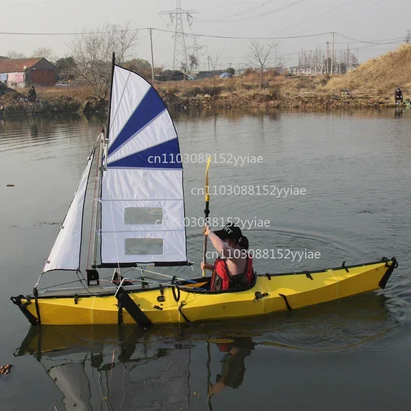 Kayaking Sails, Kayaking Ocean-going Vessels, Folding Canoes, Universal Folding Kayaking Sails, Rubber Sails, Surfing